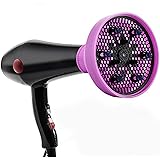 Diffusore in Silicone per Phone Asciuga Capelli con Collo da 4.2 – 4.8 cm Asciugacapelli Richiudibile | Dimensioni in Descriz
