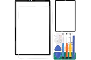 SRJTEK compatibile per Samsung Galaxy Tab S5e schermo frontale esterno in vetro T720 Lens Panel T725 di ricambio (non display LCD, non touch screen)