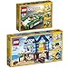 Produktbild Lego Creator 3-in-1 2er Set 31056 31063 Grünes Cabrio + Strandurlaub