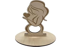 Frabe Family Cornice in Legno, Immagine ad Ultrasuoni Bambino, Cornice Sonogramma, Mamma Incinta, Cornice Ecografia Gravidanza