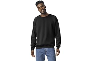 TICTEX Sweat Homme sans Capuche - Sweat-Shirt Col Rond en Coton Confortable - Idéal pour Le Quotidien et Le Travail - Disponible en Tailles S à 5XL