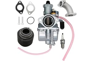 Hoypeyfiy 26 mm Carb VM22 Vergaser für Ansaugrohr Pit Fit für Dirt Bike 110cc 125cc 140cc Ersatz für Lifan YX Zongshen Pit Dirt Bike XR50 CRF70 KLX BBR Atomic DHZ SSR VM22