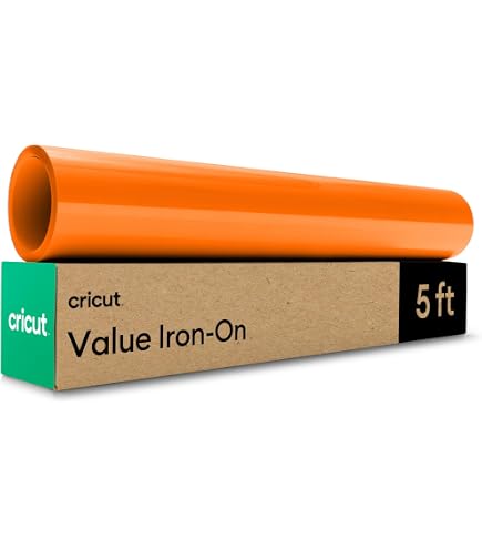 Cricut Value Thermocollant Blanc – Rouleau 30,5 Cm X 3 M – Vinyle HTV Économique Pour T-shirts, Hoodies & Personnalisation