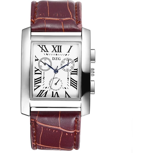 orologio da polso quadrato blu quadrante colorato movimento japan con scatola