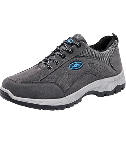 Scarpe Da Trekking In Pelle Cucite A Mano - Sneaker Antiscivolo Per Uomo Con Supporto Plantare Anti-fatica