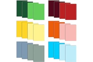 DWIYITTN 24 Pezzi Taccuino Tascabile, Taccuini a Righe con Copertina Carta Kraft, 36 Pagine Sketchbook Diario per Bambini Studenti Viaggi Ufficio,12,7 x 8,9 cm, Colori Assortito