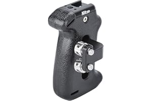 Nitze Poignée Latérale en Aluminium avec vis 1/4", Poignée Latérale Universelle Direction et Position Réglables, Camera Side Handle Cold Shoe Intégrée pour Camera Cage avec Max Load 10kg - PA22-H2
