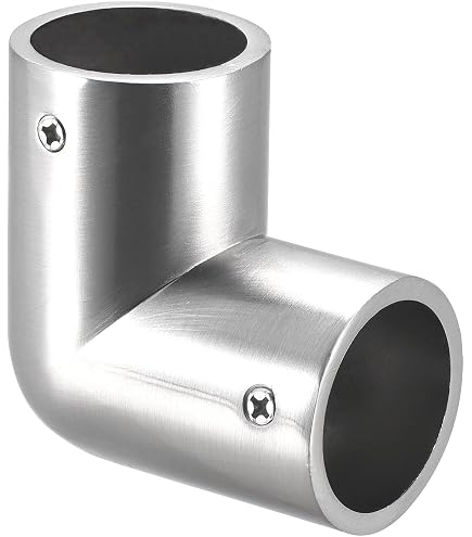 M METERXITY 90 Degree 3 Way Stainless Steel Pipe Clamp, 6-Pack for 1 or 25MM Pipe, Pipe Clamps - Canada