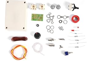 SUTINNA LED Display Manual Antenna Tuner Kit, 1-30MHz Radio Antenna Tuner DIY Kit for HAM RADIO QRP Communication