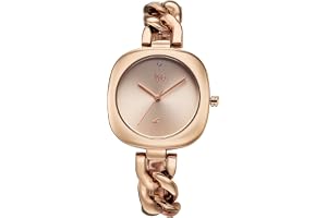 Fastrack Vyb Spotlight Quartz Analog with Rose Gold Dial Rose Gold Strap Watch for Women - FV60109WM01W