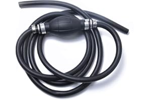Milai Tuyau Gaz,Poire amorçage Auto Bateau,Universelle Tuyau d'Aspiration Siphon de pompe à Eau/essence avec pompe de transfert de carburant(8 mm)