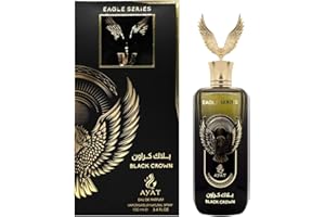 BUSINESS SQUARE BS Parfum Black Crown Oud Aroma Eau de Parfum de Haute Qualité et de Longue Durée, Arabe Oriental 100ML boisé musqué ambré aux notes florales