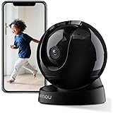 Imou Telecamera Wi-Fi Interno, Videocamera Sorveglianza Interna 5MP, Visione Notturna& Audio Bidirezionale, Rilevamento Umana