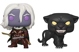 POP Funko Dungeons & Dragons - Drizzt Do'Urden & Guenhwyvar 2 Pack