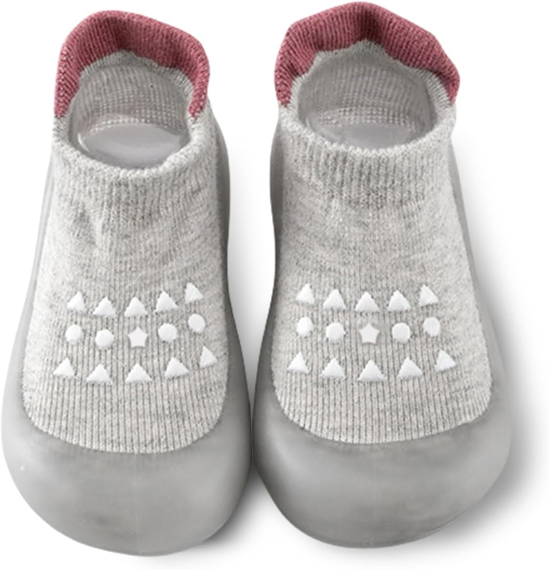 flintronic Zapatos Bebe Primeros Pasos, Zapatos Primeros Pasos con Suela de Goma, Zapatillas de Suela Blanda Antideslizantes y Transpirable para Bebés Niñas y Niños