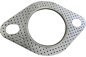 Genikeer 1,5-3,0-Zoll Auspuffdichtung | Dichtungspad Ersatz-Auspuffdichtungen | Auspuff Dichtung Verstärkter Rohr Dichtung Für Fallrohr-Auspuffrohre, Fahrzeugmodifikation