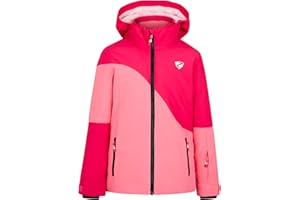 Ziener Mädchen Avine-z Ski-Jacke/Winterjacke | warm, atmungsaktiv, wasserdicht