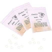300 Elastici Ortodontici Trasparenti 3/16" - Per Apparecchio Denti, Con Applicatore - Foto 4