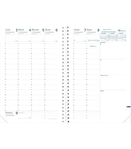 Agenda Quo Vadis Ministro 2025 - Settimanale, Formato 16x24 Cm, 13 Mesi - Foto 5
