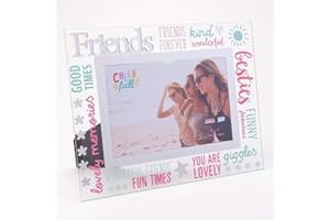 WIDDOP AND CO Widdop & Co. Szklane słowa 3D ramka na zdjęcia 6 x 4 - przyjaciele CF10064FRD
