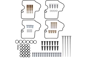 CULMKARI Carburetor Repair Rebuild Kit Gaskets Jets Fits for Yamaha YZF R6 600 1999 2000 2001 2002 Carb