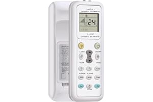 HUALANS Telecomando Universale per Condizionatori/Climatizzatori Tutto in Uno 1000 in 1 Compatibile con Mitsubishi Sharp Samsung Fujitsu Gree Helton ecc.(1028)