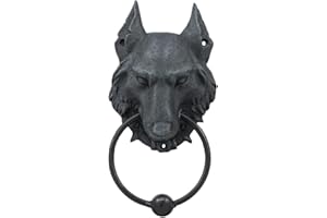 PACIFIC GIFTWARE Pacific Trading Wolf Gargoyle Door Knocker Home Decoration New