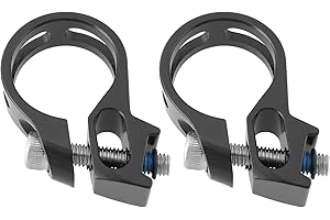 SG Store 2pcs 22.7mm Bike Discrete Trigger Clamp Bike Shifter Clamp Replacement Compatible with SRAM Discrete X5 X7 X9 X0 XX XO1XX1 Black