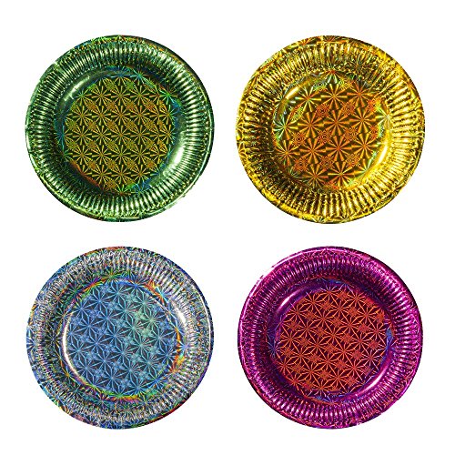 Preisvergleich Produktbild Susy Card 11348596 - Teller, Holographic, 8 Stück