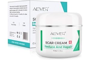 YESMOO Scar Removal Cream for Face & Body - Treatment for New Scars, Stretch Marks, Acne Spots & C-Sections