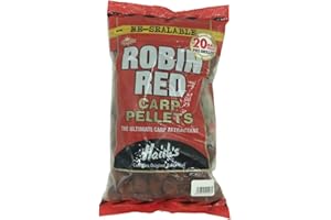 Dynamite Baits Robin Red Carp Pellets – Pre Drilled – 0, Size 900 gr