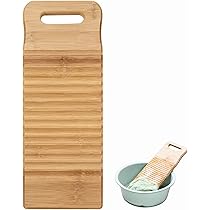Bambus Waschbrett, 1 Stck Holz Waschen Kleidung Bord Groe Wsche Bord fr  Kleidung Hause Waschkche, Geeignet zum Waschen von Kinderkleidung(40 * 15  * 1.8cm) : Amazon.de: Kche, Haushalt & Wohnen