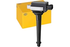 HELLA 5DA 358 000-651 Ignition Coil - 12V - 3-pin connector - Flush-Fitting Pencil Ignition Coils - Bolted