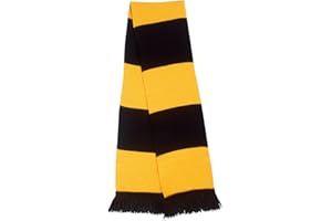 BrolloGroup Set Tifoso da Comporre/Sciarpa Tubolare Tifosi Bianco Nera Rosso Verde Sciarpe Invernali / 2 Modelli/Berretto Invernale PS 15538/15545