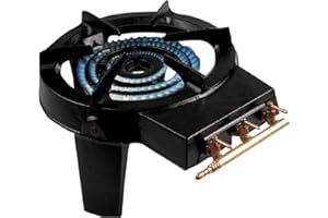 ProBache - Réchaud à gaz en fonte 3 robinets laiton