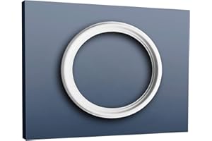 Anneau de plafond idéal pour rosace - R66 - L54,5 x H2,4 x L54,5 - ORAC DECOR