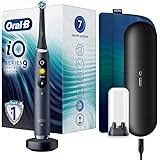 Oral-B iO Series 9 Elektrische Zahnbürste mit künstlicher Intelligenz, wiederaufladbar, 1 Grundgerät, 1 Bürstenaufsatz und 1 