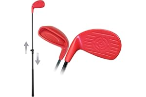 KOFULL Club de Golf Ajustable con Cabeza Grande, de Longitud, Juego de Patio Trasero Familiar