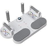 Piyu 5-in-1 Multifunctional Plank Trainer and Push Up Board with Resistance Bands | Smart Home Gym Equipment with Digital Tim