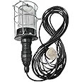 Royal Apex Portable Working Hand Lamp With Glass/Cable/E27 & 13A 3Pin Plug For Garage Camping Etc... (5MTR Cable)