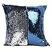 Produktbild JUSTSELL  KissenMeerjungfrau Kissenbezüge Play Tailor Funkeln Kissenbezug Magie Reversibel Dekokissen Fall Pailletten Kissen Glitzer Pailletten Startseite Schlafzimmer Sofakissen Kissenabdeckung