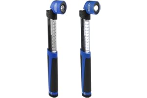 AGP ADVANCED GLOBAL PRODUCTIONS Two Ring LED Light Extendable Magnetic Inspection Portable Angled Lamp Torch Car DIY