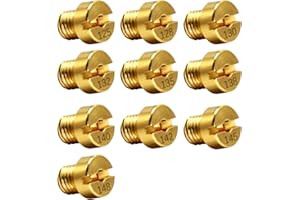 XNYKER Getti Carburatore,10 Ugelli Getti 6mm per Carburatore Dell'Orto PHBN-PHVA 12 e 17.5 Dimensione 125,128,130,132,135,138,140,142,145,148