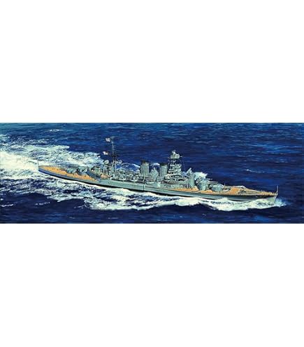 Trumpeter 1/700 USS Hornet CV-8 – Maquette Porte-avions Détaillée, Kit 14 Ans+