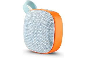 MAIASAURA | Boite à Histoires pour Enfant Maïa avec 50 Titres Inclus | Conteuse à Histoires pour Enfant de 0 à 8 Ans | Boite à Musique pour Bébé avec Comptines, Berceuses et Histoires (Bleu Orange)