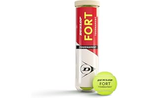 ‎DUNLOP Dunlop Tennisball Fort Tournament - für Sand, Hartplatz und Rasen