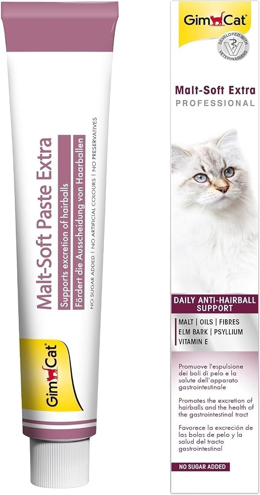 GimCat Malt Soft Extra Vitamin Kombinasyonu 100gr – Tüy Yumağı Önleyici