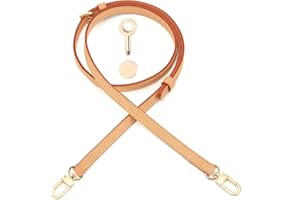 Senral Tracolla per Borsa Vachetta per Pochette, Tracolla Vera Pelle Tracolla Regolabile,Cinghia Tracolla per Borsa Pochette Metis, Toilette Pouch 26,Alma, Speedy B