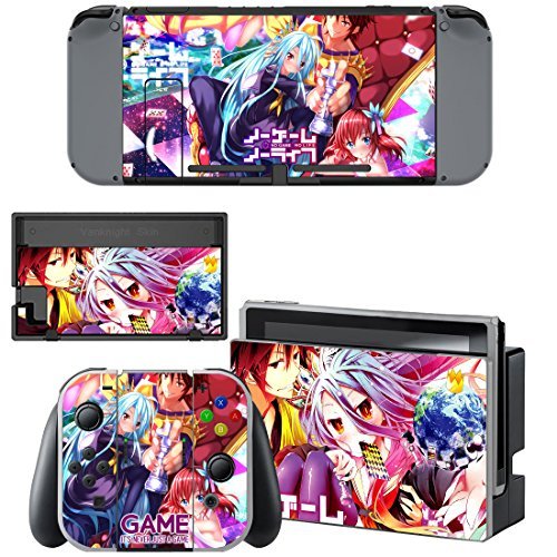 Vanknight Vinyl Skin Decal Sticker Wrap For Nintendo Switch Console Joy Con Dock Skin - 