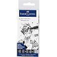 Faber Castell Astuccio cartone da 12 matite colorate triangolari Black